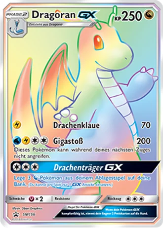 Dragoran GX SM156 — Sonne & Mond Promos