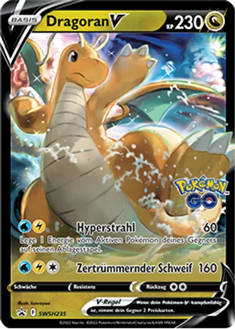 Dragoran V SWSH235 — Schwert & Schild Promos