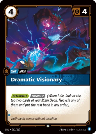Dramatic Visionary #062/219 — Unleashed