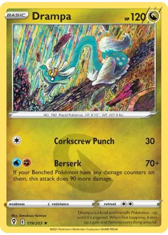 Drampa #119/203 — Evolving Skies