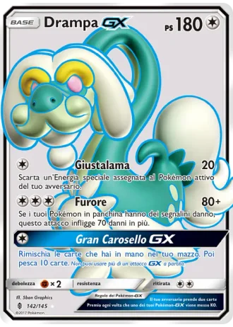 Drampa GX #142/145 — Guardiani Nascenti