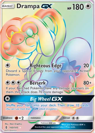 Drampa GX #160/145 — Guardians Rising
