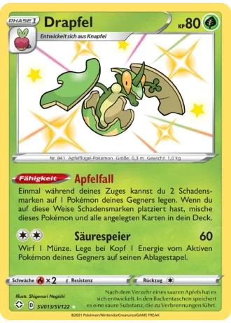 Drapfel SV013/122 — Schillernde Schatzkammer (Glänzendes Schicksal)