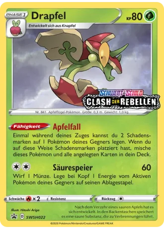 Drapfel SWSH022 — Schwert & Schild Promos