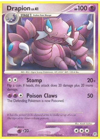 Drapion #23 — Diamond & Pearl
