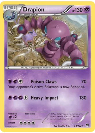 Drapion #54/122 — BREAKpoint