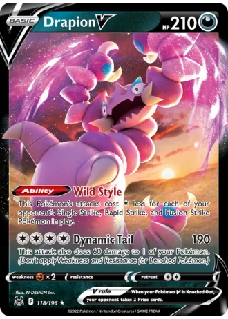 Drapion V #118/78 — World Championships 2023
