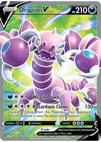 Drapion V #175 — Vivid Voltage