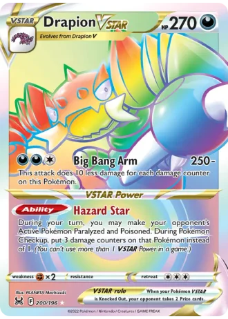 Drapion VSTAR #200/196 — Lost Origin