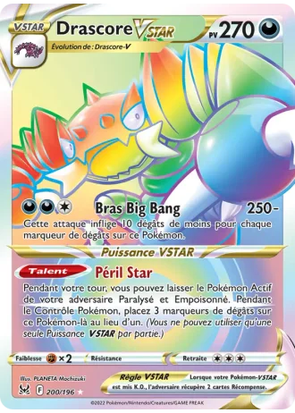 Drascore VSTAR #200 — Origine Perdue