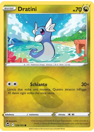 Dratini #129 — Tempesta Argentata