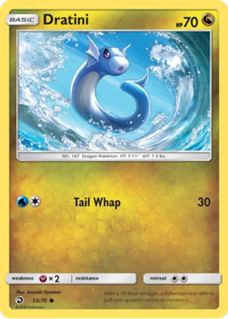 Dratini #35/70 — Majestät Der Drachen