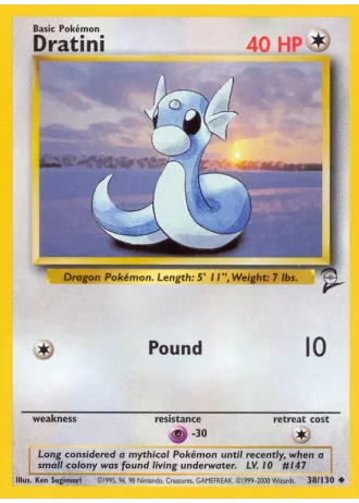 Dratini #38/130 — Base Set 2