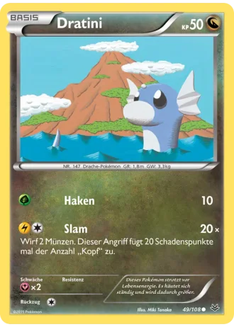 Dratini #49/108 — Drachenleuchten