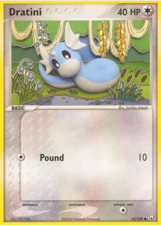 Dratini #52/109 — Team Rocket Returns
