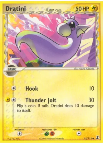 Dratini #65/113 — EX Specie Delta
