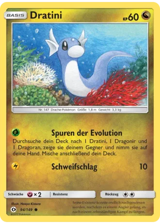 Dratini #94/149 — Sonne & Mond
