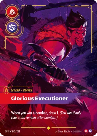 Draven, Glorious Executioner #242/221 — Spiritforged