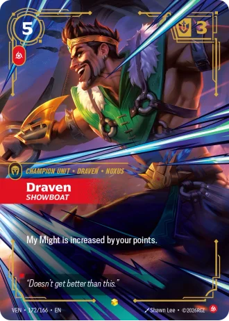 Draven, Showboat #172/166 — Vendetta