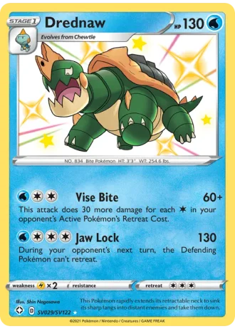 Drednaw SV029 — Shiny Vault (Shining Fates)