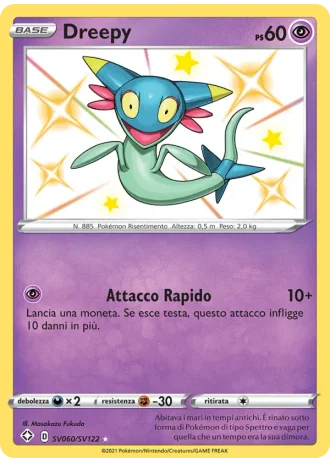 Dreepy SV060/122 — Tesoro Cromatico (Destino Splendente)