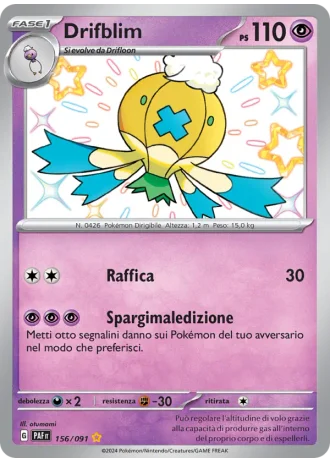 Drifblim #156 — Destino di Paldea