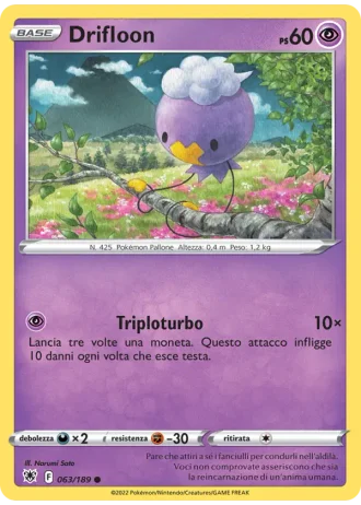 Drifloon #063/189 — Lucentezza Siderale