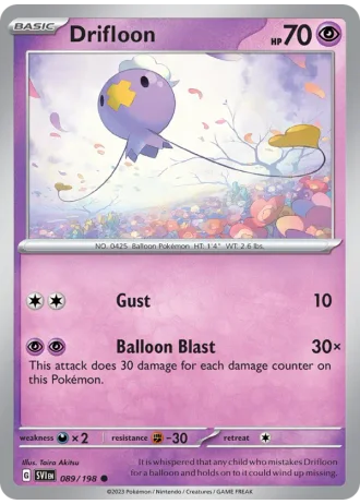 Drifloon #089 — Scarlet & Violet