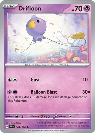 Drifloon #089/198 — Trick or Trade 2023