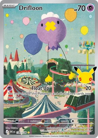 Drifloon #136/128 — 30th Celebration