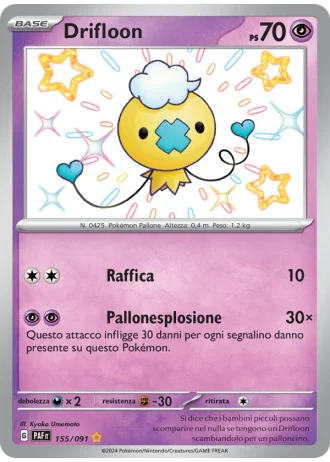 Drifloon #155/91 — Destino di Paldea