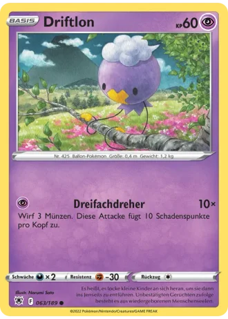 Driftlon #063/189 — Astralglanz