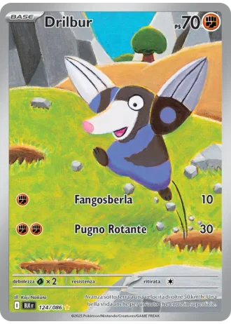 Drilbur #124/86 — Luce Nera