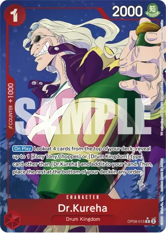 Dr.Kureha (OP08-015) (Alternative Art) — Two Legends (OP08)