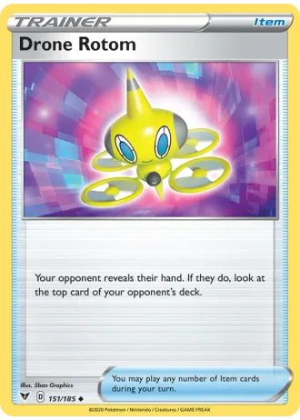 Drone Rotom #151/185 — Vivid Voltage