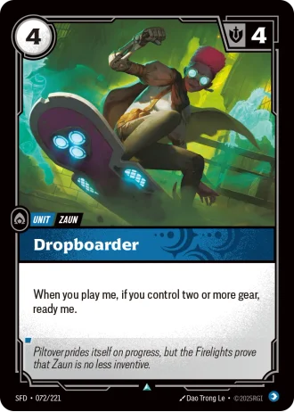 Dropboarder #072/221 — Spiritforged