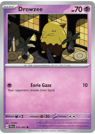 Drowzee #016 — Shrouded Fable
