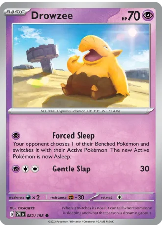 Drowzee #082 — Scarlet & Violet