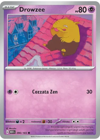 Drowzee #096 — 151