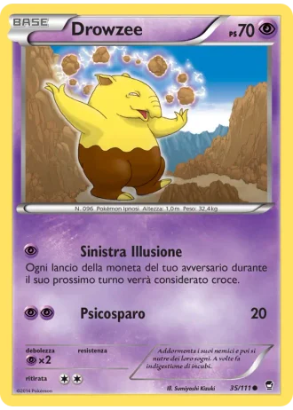 Drowzee #35/111 — Colpi Furiosi