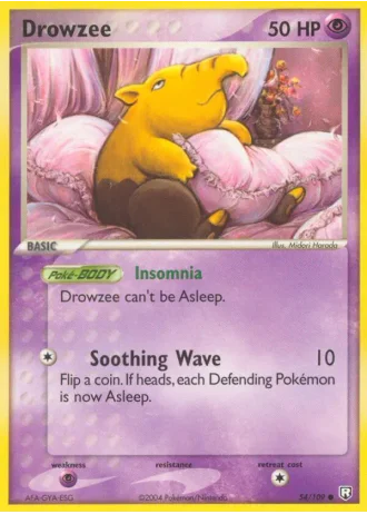 Drowzee #54 — Team Rocket Returns