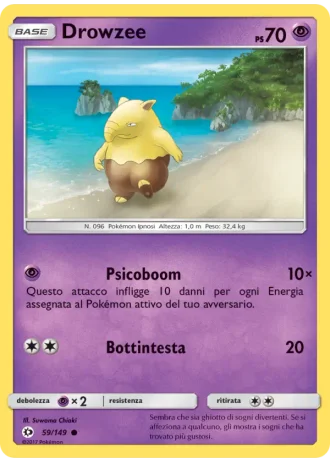 Drowzee #59 — Sole e Luna