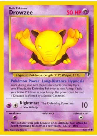 Drowzee #73 — Legendary Collection