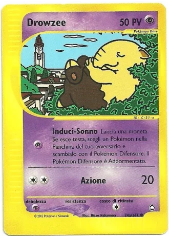 Drowzee #74b/147 — Aquapolis