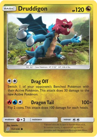 Druddigon #157/236 — Unified Minds