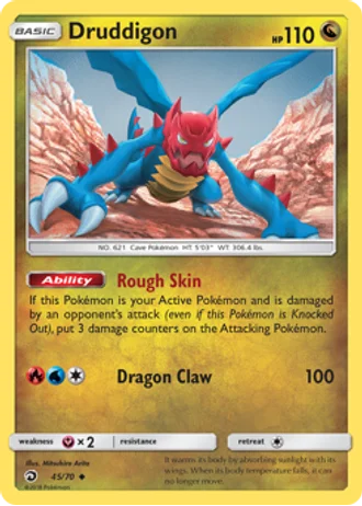 Druddigon #45/70 — Trionfo Dei Draghi