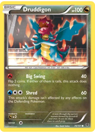 Druddigon #70 — Plasma Blast