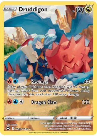 Druddigon TG09/30 — Trainer Gallery (Silver Tempest)