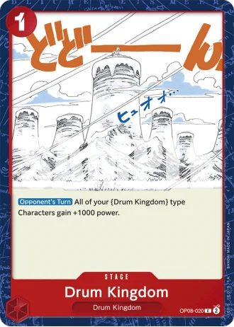 Drum Kingdom (OP08-020) — Two Legends (OP08)