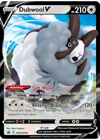 Dubwool V SWSH049 — Sword & Shield Promos